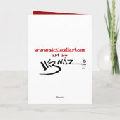 鎌状細胞痛認識度 カード (裏面)