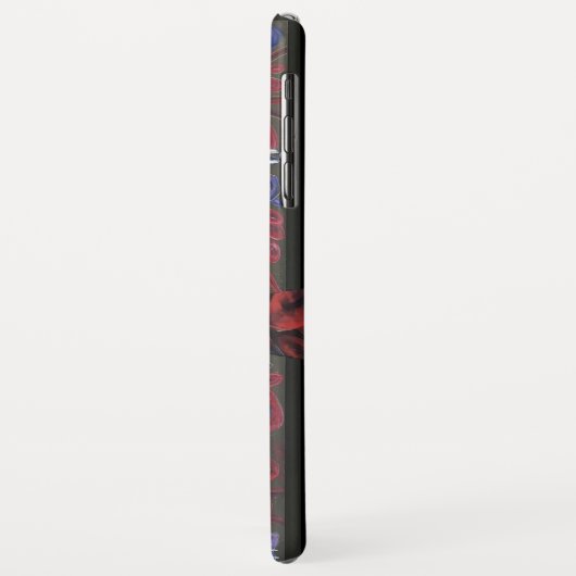 鎌状細胞芸術DNA Case-Mate iPhoneケース (裏面/左)