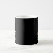 鎌状細胞認識度月ブルゴーニュ鎌状細胞R コーヒーマグカップ (中央)