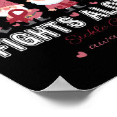 鎌状細胞認識度格言1人だけで戦う鎌 ポスター (角)