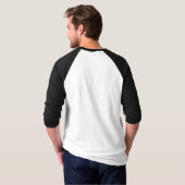 鎌状細胞貧血症をノックアウトして下さい Tシャツ (裏面フル)