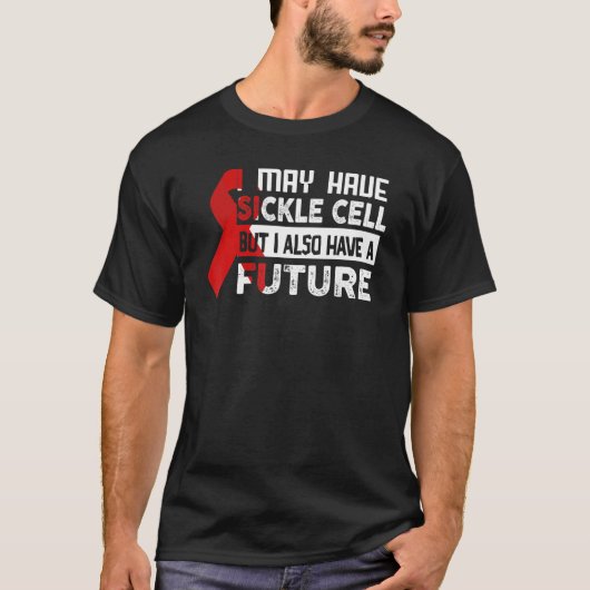 鎌状細胞貧血認識度鎌状細胞戦士 Tシャツ (正面)