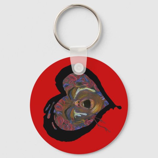 鎌状赤血球痛み認識度- Ten Redefined キーホルダー (正面)