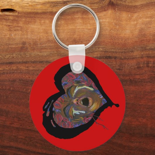 鎌状赤血球痛み認識度- Ten Redefined キーホルダー (正面)