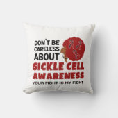鎌状赤血球認識度が不用意なサポート クッション (正面)