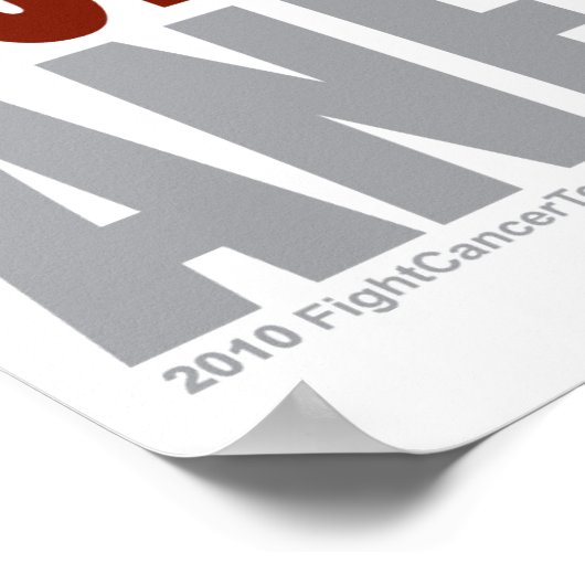 鎌状赤血球貧血を治癒する ポスター (角)