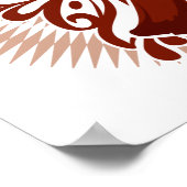 鎌状赤血球貧血バタフライ3 ポスター (角)