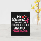鎌状赤血球貧血戦士サバイバーサポートアワーン カード (黄色い花)