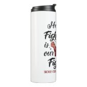 鎌状赤血球貧血認識度彼女の戦いは私たちの能力である タンブラー (回転左)