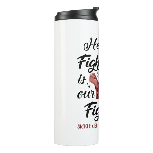 鎌状赤血球貧血認識度彼女の戦いは私たちの能力である タンブラー (回転左)