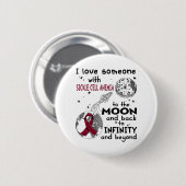 鎌状赤血球貧血認識度 缶バッジ (正面&裏面)