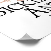 鎌状赤血球貧血 ポスター (角)