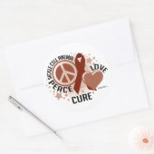 鎌状赤血球貧血PLC ラウンドシール (封筒)