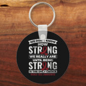 鎌状赤血球障害は強いのが唯一の選択である キーホルダー (裏面)