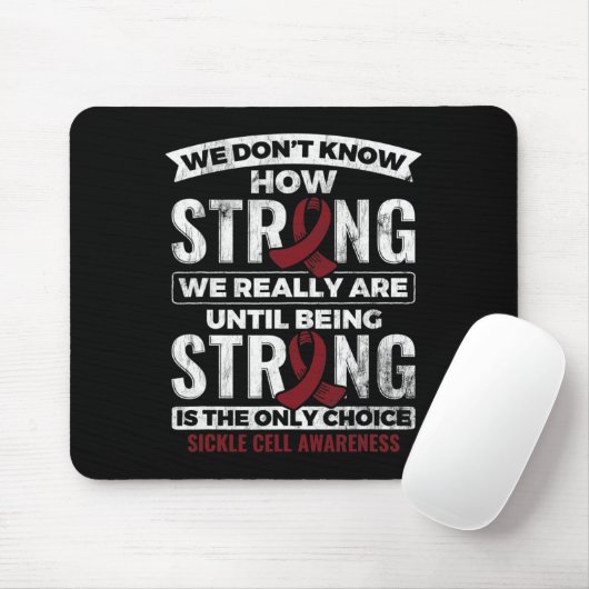 鎌状赤血球障害は強いのが唯一の選択である マウスパッド (マウス)