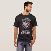 鎌細胞認識度シャツグランドドーターグループTe Tシャツ (正面フル)