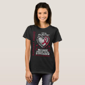 鎌細胞認識度シャツ叔母サポートグループS Tシャツ (正面フル)