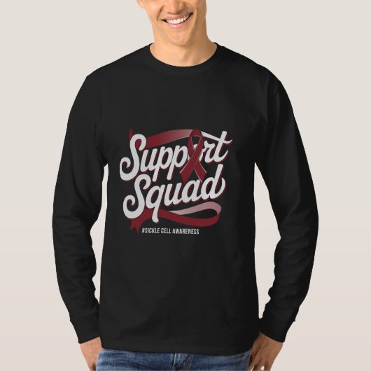 鎌細胞認識度支援分隊鎌細胞Su Tシャツ (正面)