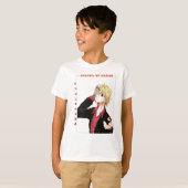 鎖で裁く美学アートTシャツ Tシャツ (正面フル)