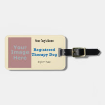 鎖のラベル-セラピー犬