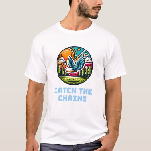 鎖を捕まえる Tシャツ (正面)