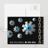 鎖を見る ポストカード (正面/裏面)