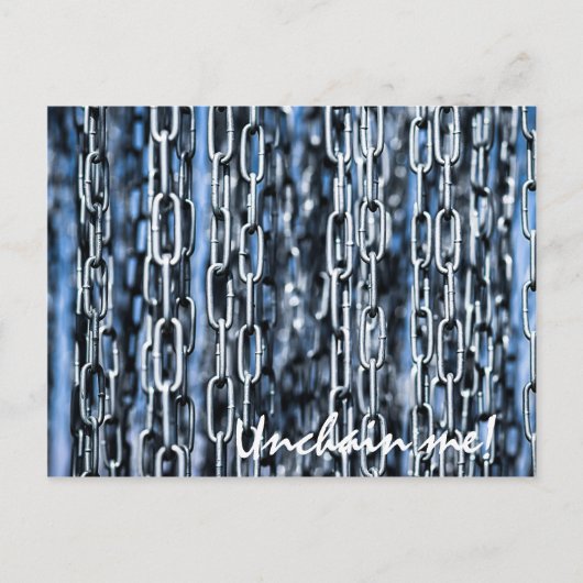 鎖 – 鎖を解け! ポストカード (正面)