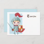 鎧の騎士輝くサンキューカード サンキューカード (正面/裏面)