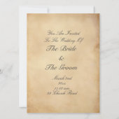 鎧の騎士 招待状 (裏面)