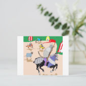 鎧をまとった私の輝く騎士 ポストカード (スタンド正面)