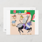 鎧をまとった私の輝く騎士 ポストカード (正面/裏面)