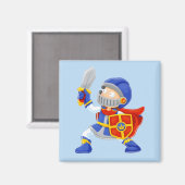 鎧をまとった青の騎士 マグネット (正面/裏面)