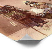 鎧を着た侍 ポスター (角)