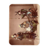 鎧を着た侍 マグネット (縦)