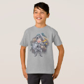 鎧を着た輝く騎士 Tシャツ (正面フル)