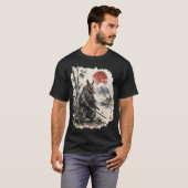 鎧武士のアルマジロ Tシャツ (正面フル)