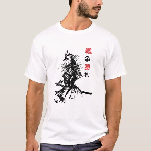 鎧武者 Tシャツ (正面)