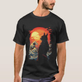 鎧猫 Tシャツ (正面)