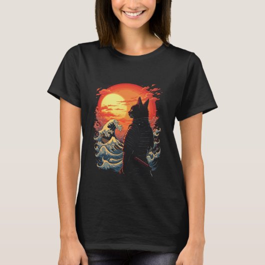 鎧猫 Tシャツ (正面)
