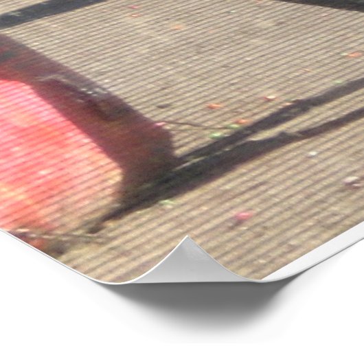 鎮痛熱 ポスター (角)