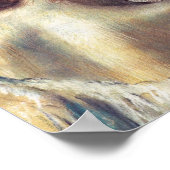 鏡で | Edgar Degas | ポスター (角)