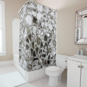 鏡とガラス シャワーカーテン (インサイチュ)