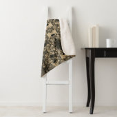 鏡とビロードの外観、クラシックベージュのユニカラー シェルパブランケット (インサイチュ)