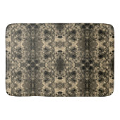 鏡とビロードの外観、クラシックベージュのユニカラー バスマット (正面)