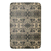 鏡とビロードの外観、クラシックベージュのユニカラー バスマット (正面縦)