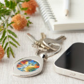 鏡とメモリの間 キーホルダー (側面)