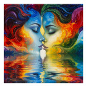 鏡とメモリの間 ポスター (正面)