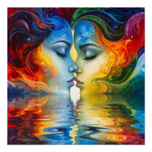 鏡とメモリの間 ポスター (正面)