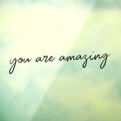 鏡にしがみつく驚くべき感動的引用文 ウィンドウサイン (シート3)