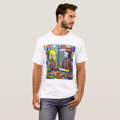 鏡に映る自分は誰? Tシャツ (正面フル)